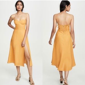 Reformation Linen Juliette Dress